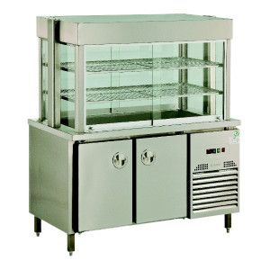 Стол холодильный с витриной INOKSAN INO-KVB140 (внутренний агрегат)