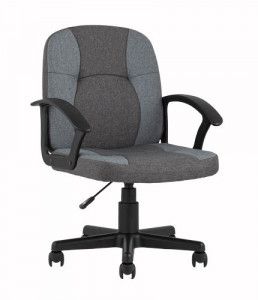 Кресло офисное TopChairs Comfort, серое